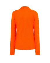 Polo damskie z długim rękawem JHK POPL 200 LS ORANGE