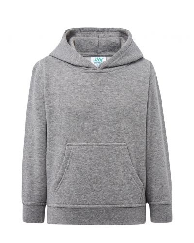 KID SWEATSHIRT KANGAROO GREY MELANGE