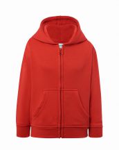 Bluza JHK KID HOODED SWEATSHIRT - RED