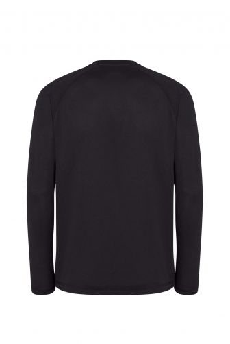 SPORT T-SHIRT MAN LS - BLACK