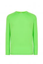 SPORT T-SHIRT MAN LS - LIME FLUOR