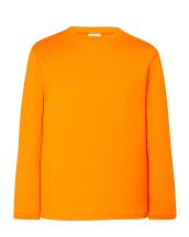 T-shirt KID LS JHK TSRK 150 LS - ORANGE