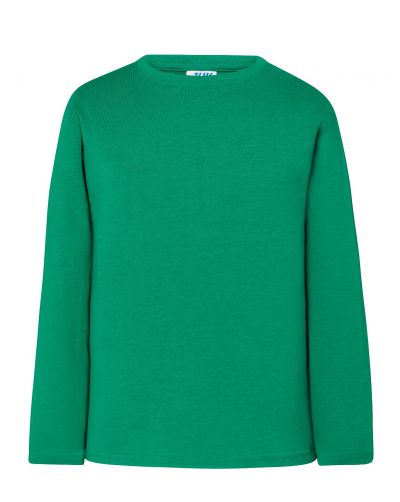 T-shirt KID LS JHK TSRK 150 LS - KELLY GREEN