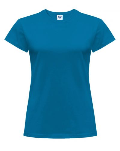 T-shirt damski JHK TSRLCMF - AQUA