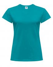 T-shirt damski JHK TSRLCMF - TURQUOISE