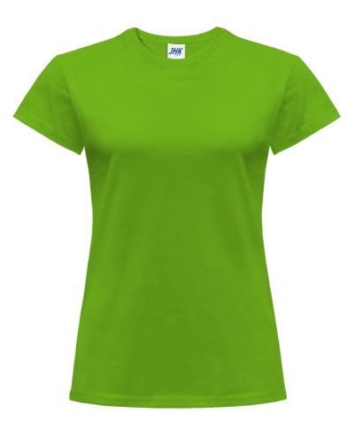 T-shirt damski JHK TSRLCMF - LIME