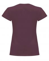 T-shirt damski JHK TSRLCMF - BURGUNDY