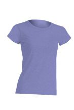 T-shirt damski JHK TSRLCMF - LAVENDER HEATHER