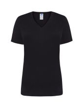 REGULAR LADY COMFORT V-NECK - BLACK