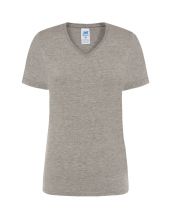 REGULAR LADY COMFORT V-NECK - GREY MELANGE