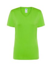 REGULAR LADY COMFORT V-NECK - LIME