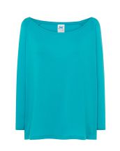 Bluzka damska JHK MALDIVAS TSULMLDV - TURQUOISE