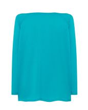 Bluzka damska JHK MALDIVAS TSULMLDV - TURQUOISE