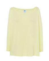 Bluzka damska JHK MALDIVAS TSULMLDV - LIGHT YELLOW NEON