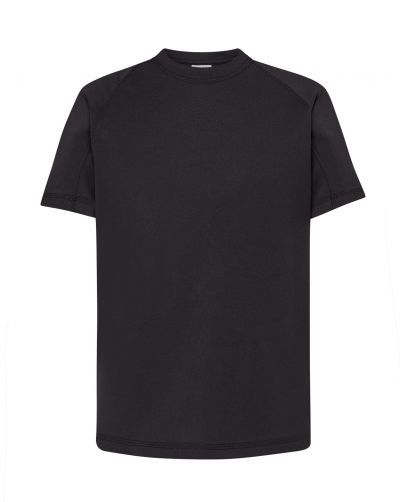 T-shirt JHK - SPORT KID T-SHIRT - BLACK