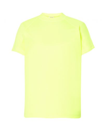 T-shirt JHK - SPORT KID T-SHIRT - GOLD FLUOR