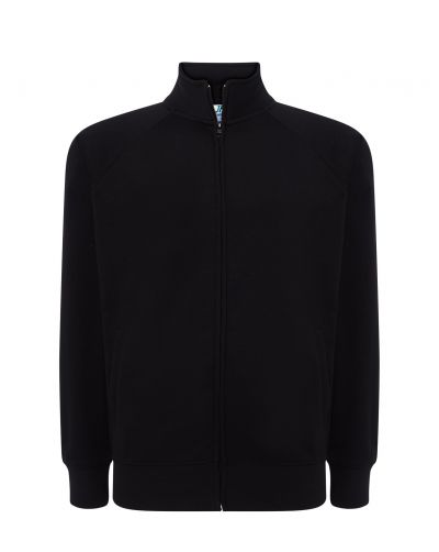 FULL ZIP SWEATSHIRT BLACK