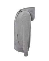 Bluza damska z kapturem, zapinana SWUL HOOD - GREY MELANGE