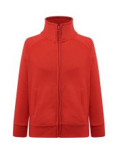 BLUZA JHK KID FULL ZIP SWEATSHIRT - RED