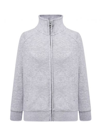 BLUZA JHK KID FULL ZIP SWEATSHIRT - ASH