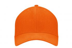 Czapka sześciopanelowa CZA006 - ORANGE