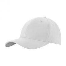 Czapka JUNIOR sześciopanelowa CZA011 - WHITE