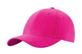 Czapka JUNIOR sześciopanelowa CZA011 - FUCSIA