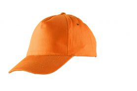 Czapka pięciopanelowa CZA001 - kolor ORANGE