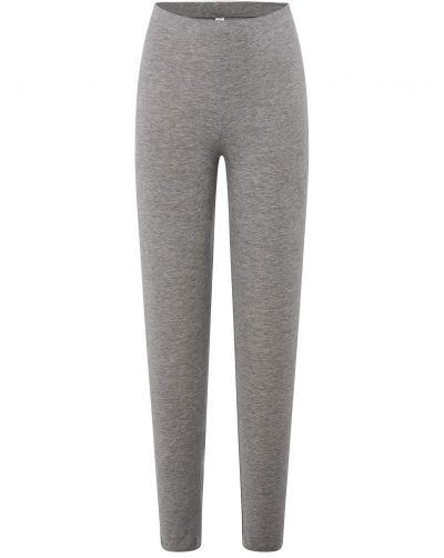 Legginsy damskie - GREY MELANGE