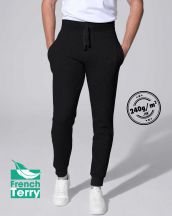 Spodnie SWEET PANTS CUFF FRENCH TERRY - BLACK