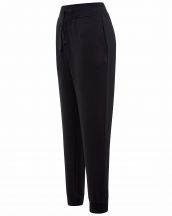 Spodnie SWEET PANTS CUFF FRENCH TERRY - BLACK