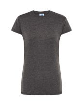 T-shirt damski JHK TSRLCMF - CHARCOAL HEATHER