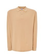 Polo męskie z długim rękawem JHK PORA 210 LS
