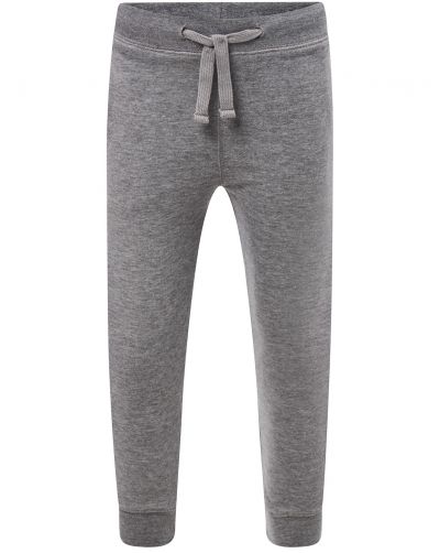Spodnie KID SWEET PANTS CUFF FRENCH TERRY - GREY MELANGE