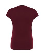 T-shirt damski JHK TSRLCMF - CARDINAL