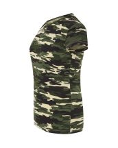 T-shirt damski JHK TSRLCMF - CAMOUFLAGE
