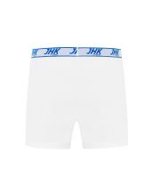 BIELIZNA BOKSERKI MĘSKIE DŁUGIE - WHITE- 3 PACK
