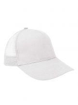 Czapka pięciopanelowa TRUCKER bawełna CZA611 - WHITE