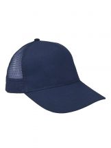 Czapka pięciopanelowa TRUCKER bawełna CZA611 - NAVY