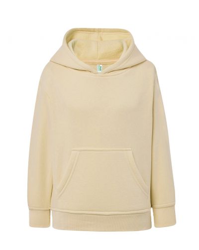 KID SWEATSHIRT KANGAROO BUTTER CREAM