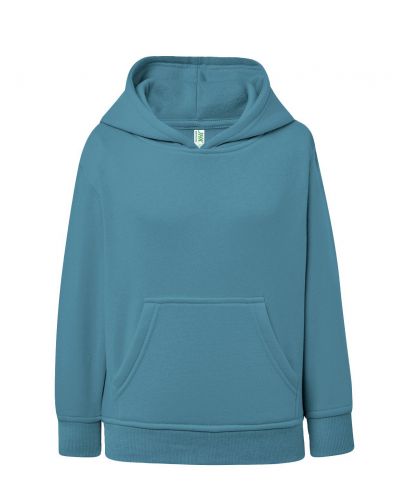 KID SWEATSHIRT KANGAROO PETROL BLUE