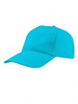 Czapka dziecięca pięciopanelowa KIDS CZA600K - TURQUOISE