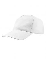 Czapka dziecięca pięciopanelowa KIDS CZA600K - WHITE