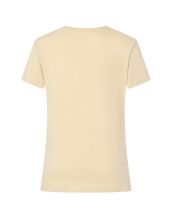 T-shirt damski JHK TSRLCMF - BUTTER CREAM