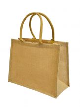 Torba z juty laminowanej - NATURAL