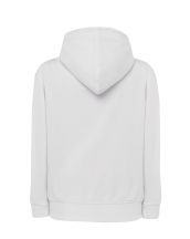 Bluza damska z kapturem, zapinana SWUL HOOD - WHITE