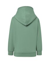 KID SWEATSHIRT KANGAROO MOSS GREEN