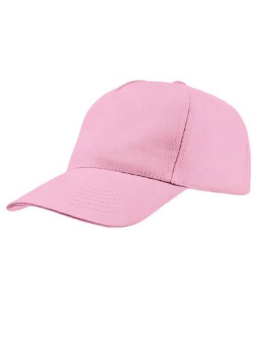 Czapka dziecięca pięciopanelowa KIDS CZA600K - PINK