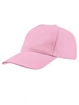 Czapka dziecięca pięciopanelowa KIDS CZA600K - PINK