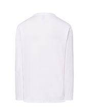 T-Shirt męski z długim rękawem TSRA150LS - WHITE